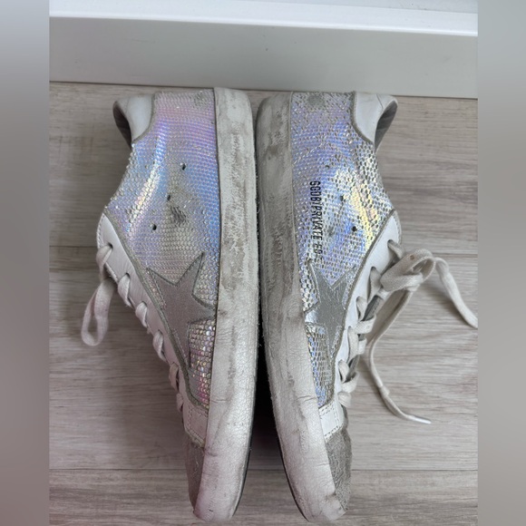 Golden Goose shiny star sneakers 39 8.5 US - Picture 2 of 9